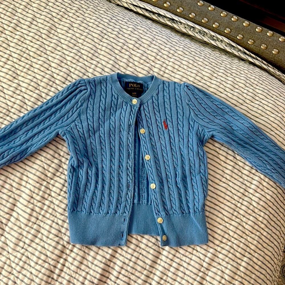 Polk Ralph Lauren cardigan 3t